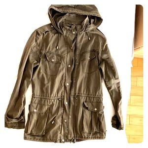 Hunter Green Thin Fall Jacket